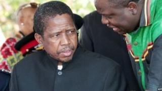Rais Edgar Lungu wa Zambia