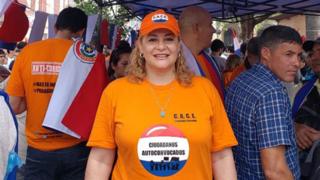 María Esther Roa es la cara visible de los Ciudadanos Autoconvocados