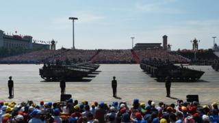 Парад в честь победы во Второй мировой войне в Китае