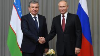 Mirziyoyev va Putin