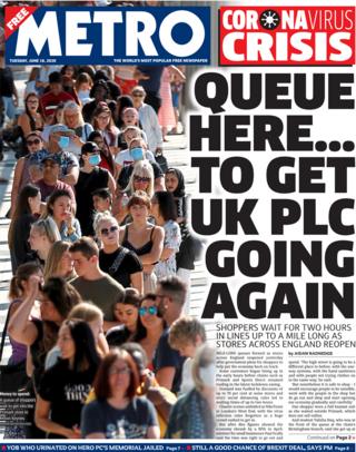Metro 16 June