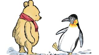 Winnie-the-Pooh and Penguin