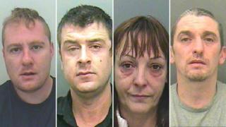 Thomas Moffett, Elliot Reed, Nancy Shaw and Gary Oliphant