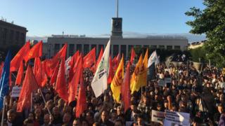 Митинг оппозиции в Петербурге 24 июля