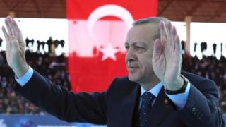 الرئيس التركي رجب طيب إردوغان