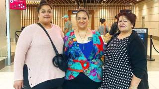Three women told too big for business class seats