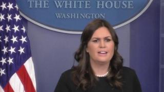 Người phát ngôn Nhà Trắng Sarah Sanders