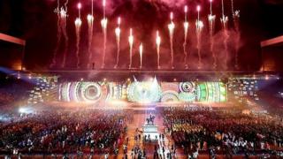 2014 Commonwealth Games in Glasgow opening ceremony