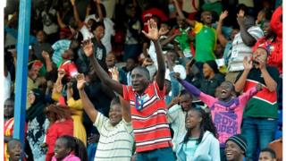 Mashabiki wa harambee stars