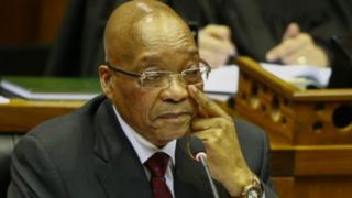 Rais Jacob Zuma wa Afrika Kusini