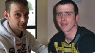 Chris Moireasdan agus Martin Johnstone
