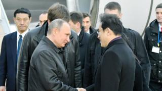 Путин прибывает в Японию