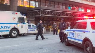 Police at Port Authority