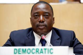 Demokratik Kongo Cumhuriyeti Başkanı Joseph Kabila