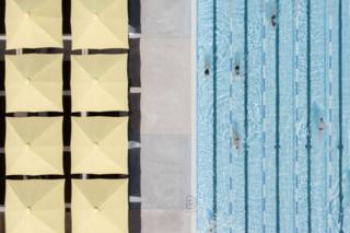 Aerial picture from The Beauty Of Swimming Pools