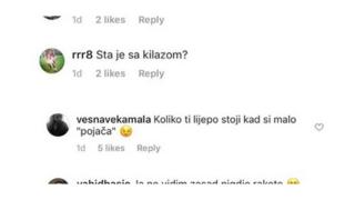 skrinšot sa naloga Dunje Jovanić