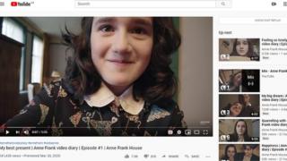 anne frank youTube channel