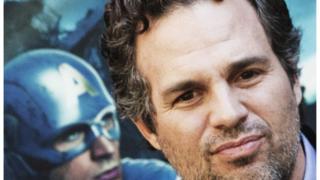 Mark Ruffalo promotes the first Avengers movie on April 21, 2012