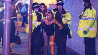 Woman injured in Manchester blast