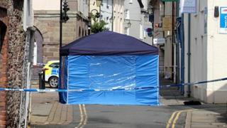 Tent in Brecon