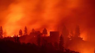 Camp Fire near Big Bend, California - 10 November