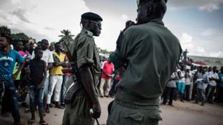 Des policiers congolais - Archives