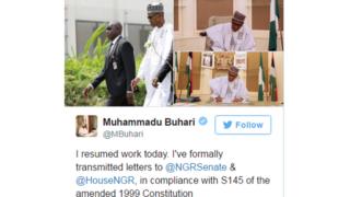 Rais Buhari aanza kazi rasmi