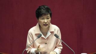 La présidente sud-coréenne Park Geun-hye