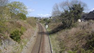 An loidhne rèile eader Inbhir Nis is Obar Dheathain