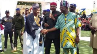 Allen Onyema, Saleh Alhassan, Sammuel Ortom