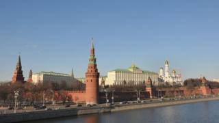 Вид на кремлевский комплекс