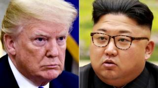 Aarẹ Trump ati Kim Jong-un