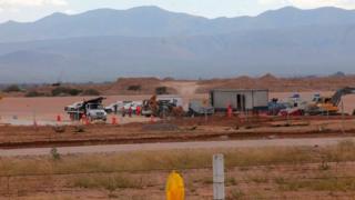 Terreno onde seria erguida a fábrica mexicana da Ford