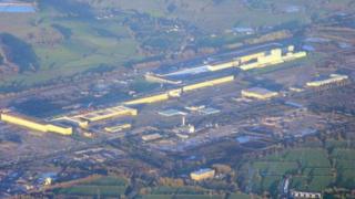 The Tata Steel site in Llanwern,