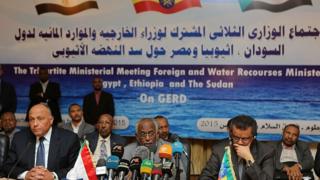 اجتماع وزراء خارجة مصر والسودان واثيوبيا
