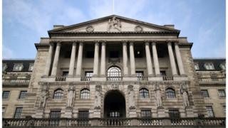 The Bank of England in London