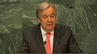 Antonio Guterres zai fara aiki ne daga watan Janairun shekarar 2017 bayan cikar wa'adin Ban Ki-Moon