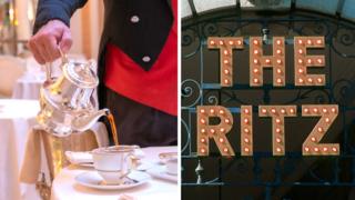 The Ritz hotel in London