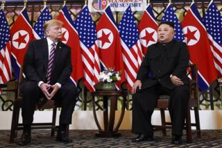 Donald Tramp i Kim Džong Un