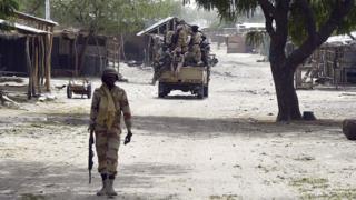 Une patrouille de l'armée tchadienne à la traque de Boko Haram (illustration).