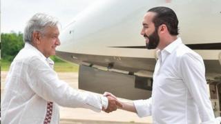 AMLO y Bukele