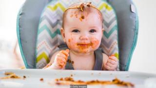 baby, spaghetti