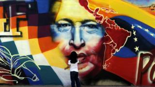 Dibujo de Hugo Chávez