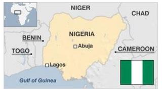 Map of Nigeria