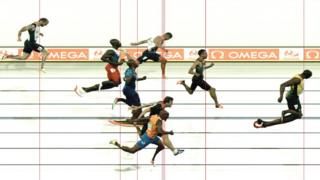 Men's 200m sprint final