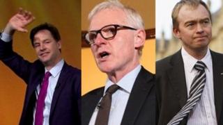 Clegg, Lamb a Farron