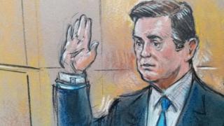 Пол Манафорт в суде