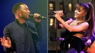 John Legend and Ariana Grande