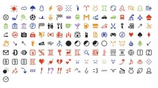 gran parte de los emojis originales