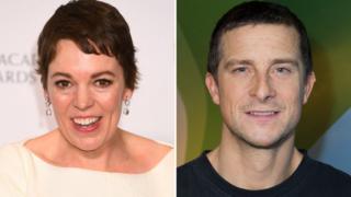 Olivia Colman, Bear Grylls